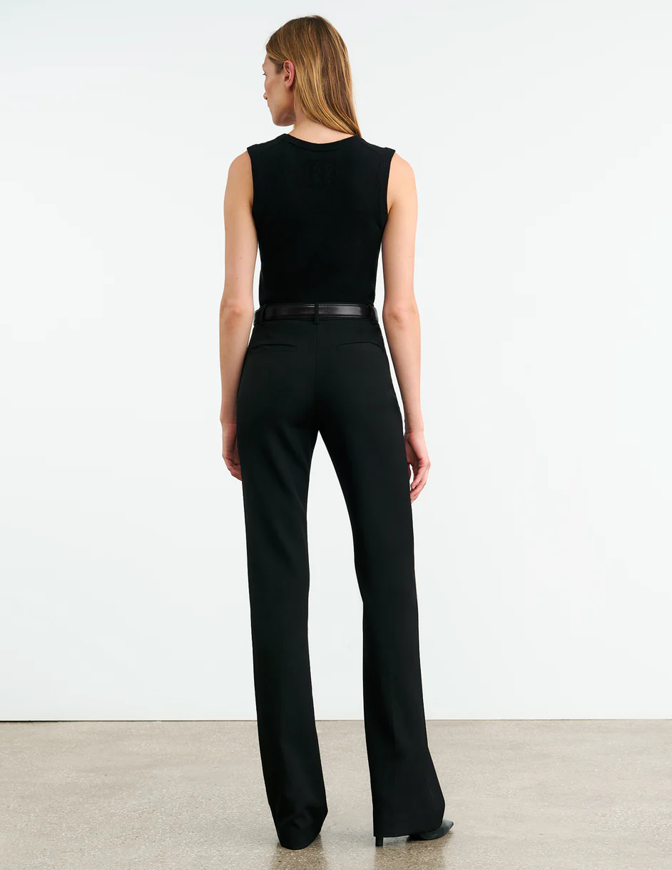 Porter Cashmere Vest in Black
