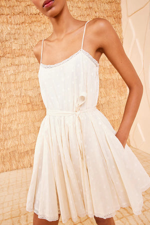 Beatriz Dress in Pristine