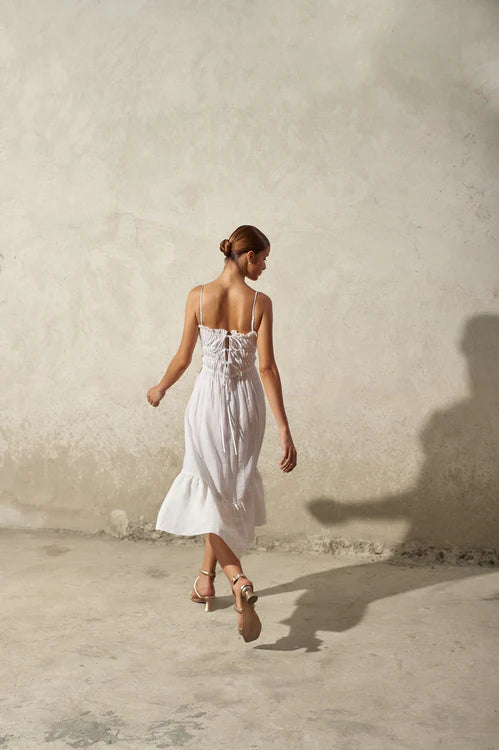 Un Romance Dress in Off-White