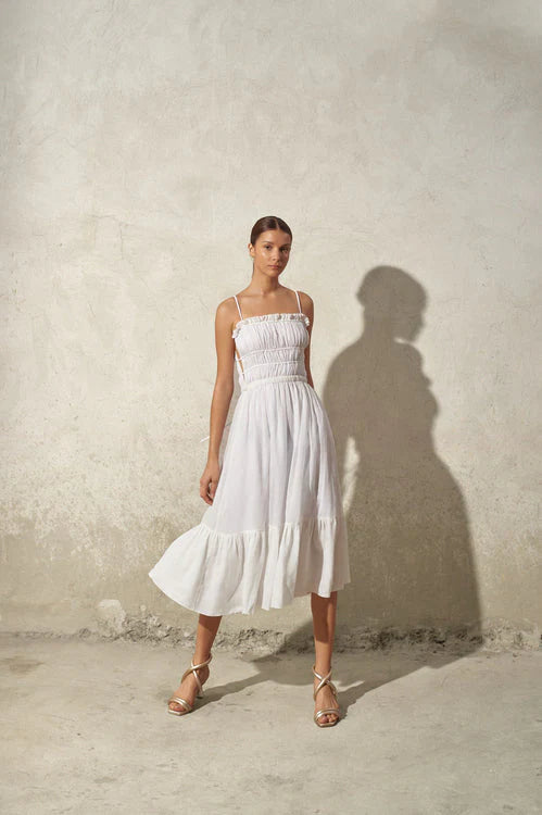 Un Romance Dress in Off-White