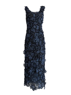 SIMKHAI Women's Corinna Lace Midi Dress in Dark Indigo Multi, Size Small