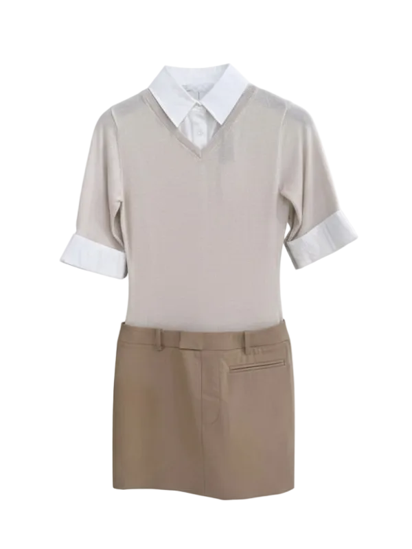 Geo Mini Dress - Staud ZO Geo Mini Dress - Staud ZO