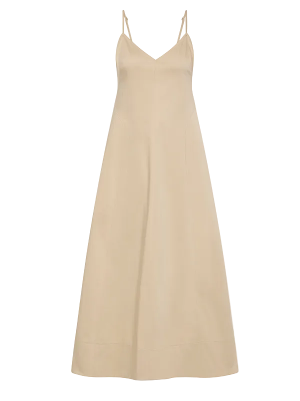 St. Agni Structured Cotton Dress