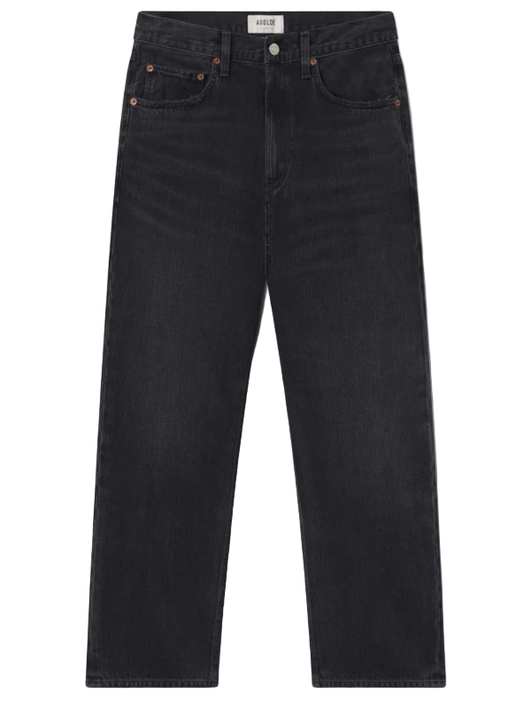Valen Jean in Hitch by Agolde featuring a mid-rise fit and structured silhouette.