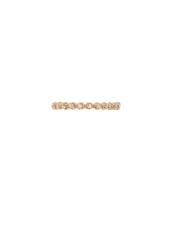 Ava No2 Ring in Diamond by Pascale Monvoisin, featuring delicate design in 9 carats yellow gold.