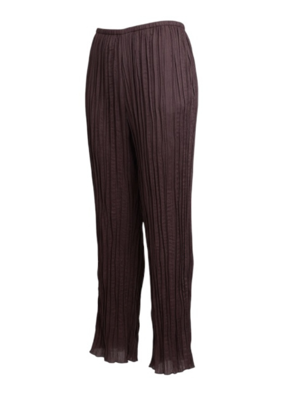 Stylish Staud Nami Pant in Earth, designed to be paired with the Akari Top for a fashionable matching outfit.