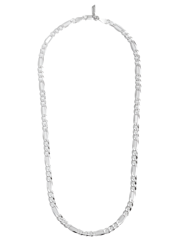 XL Figaro Chain in Silver