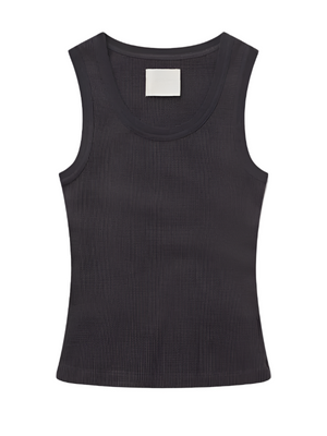 Inez Tank in Charcoal