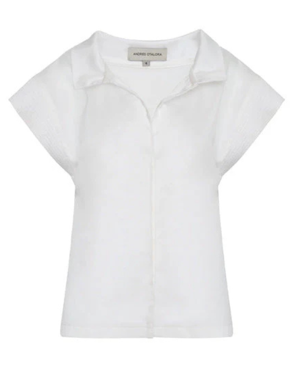 Mahal Blouse in Off White