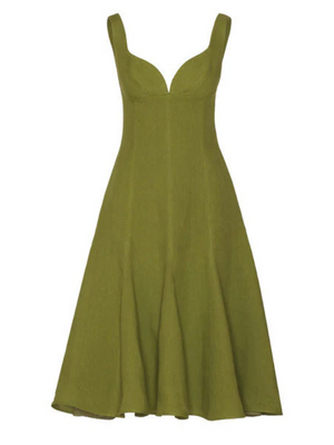 Mais Bonita Dress in Pistachio Green