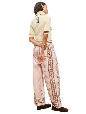 Sora Knit Polo in Cream