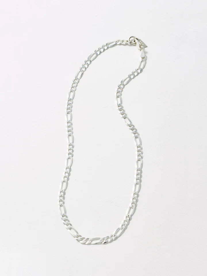 XL Figaro Chain in Silver