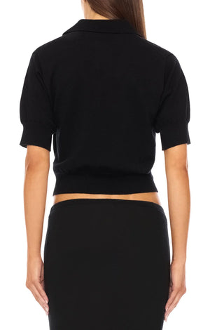 Journey Cashmere Top in Black