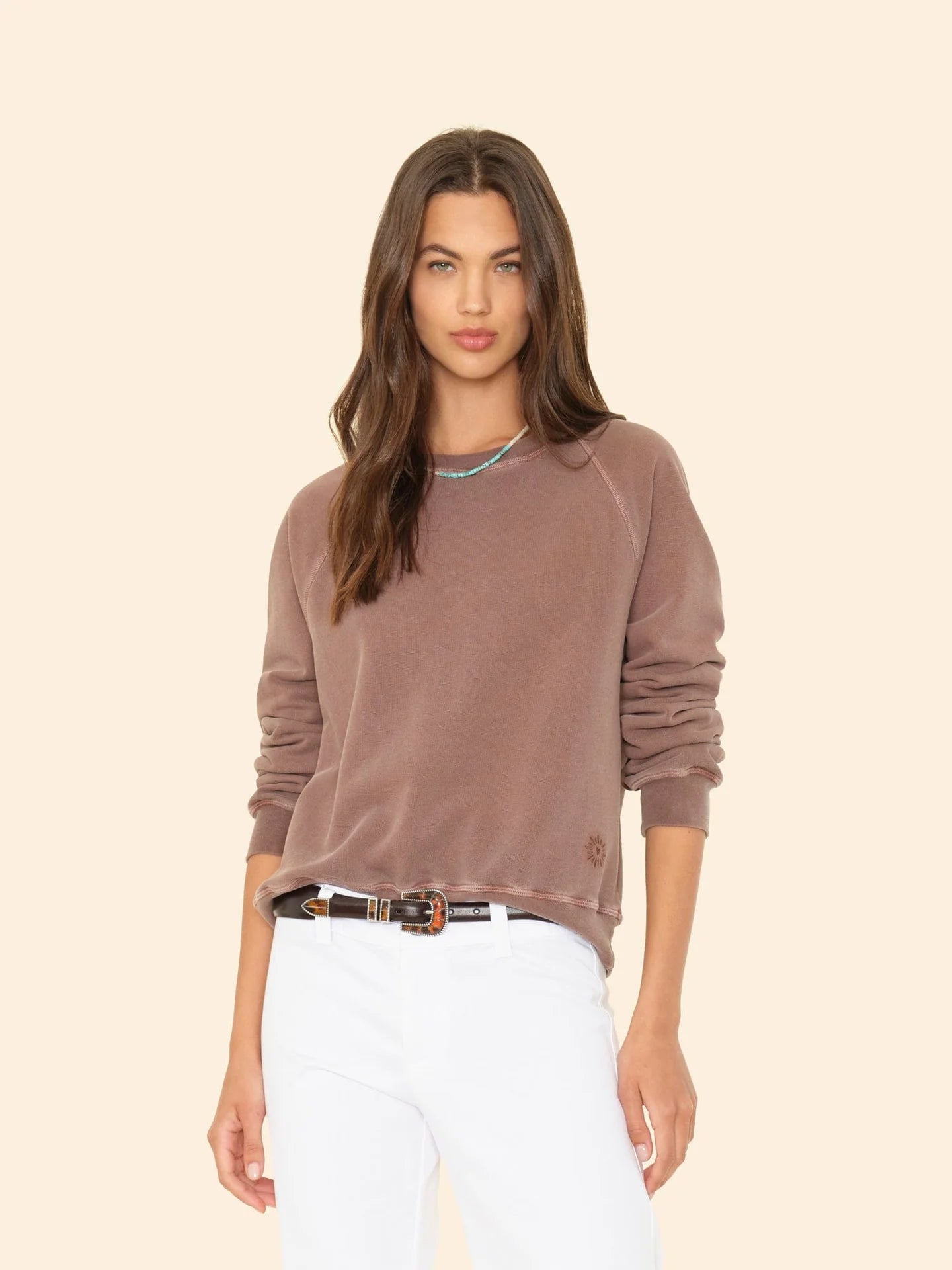Pierre Sweatshirt in Pecan