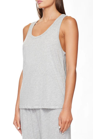 Loose Tank in Heather Grey