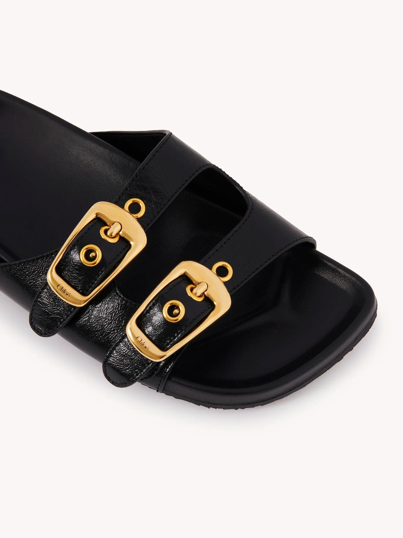 Polly Slides in Black