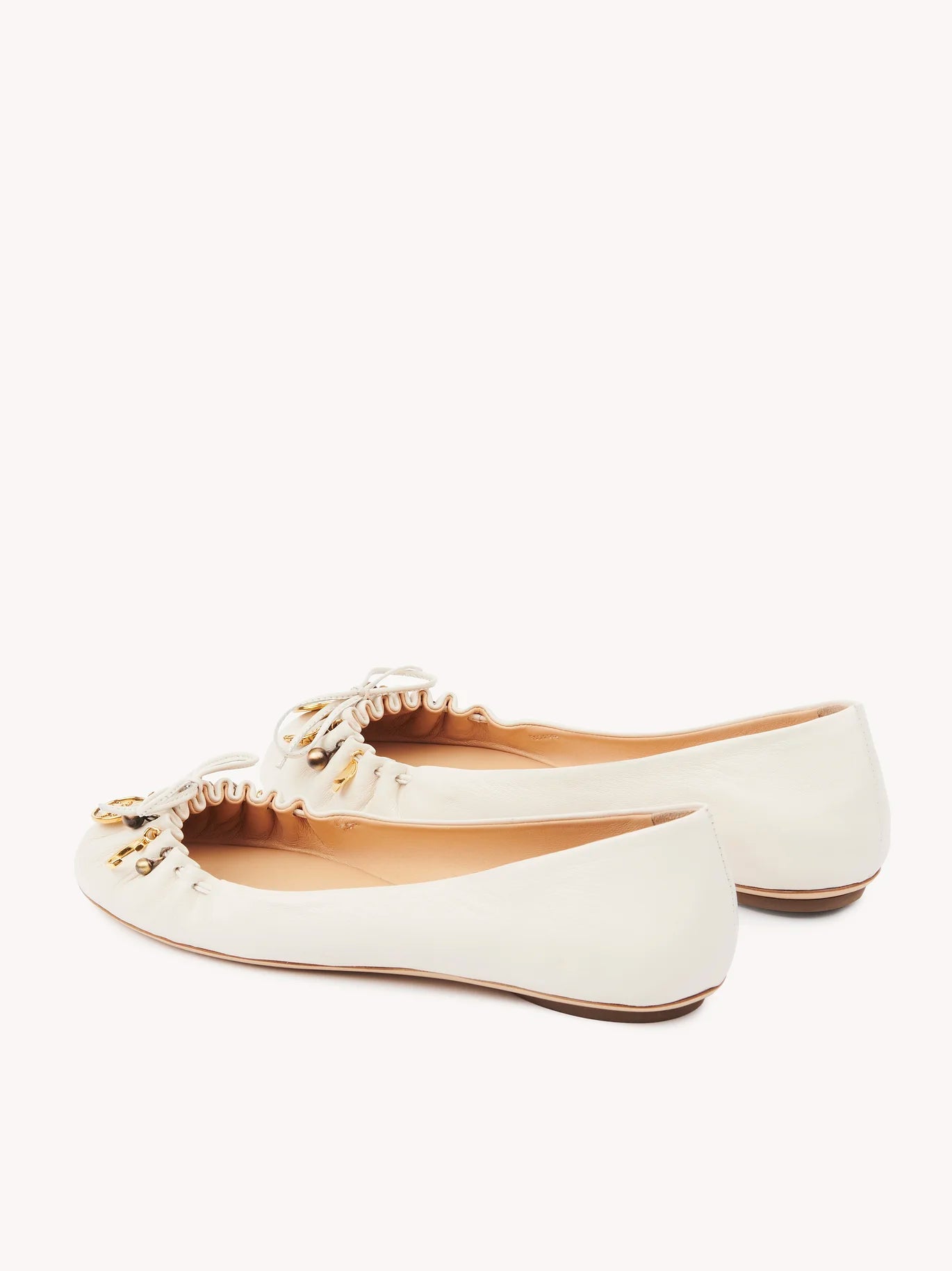 Charms Ballerina in Eggshell