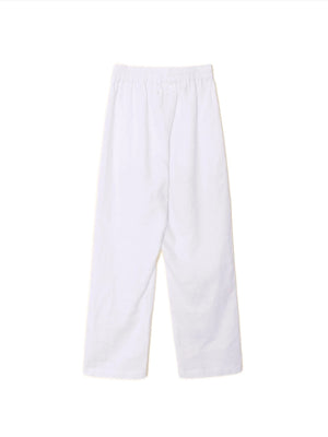 Atticus Linen Pant in White